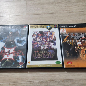 PS2 게임 3종 일괄 판매합니다.