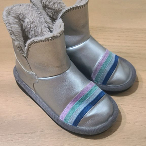 리틀그라운드 실버 어그부츠 160 방한부츠