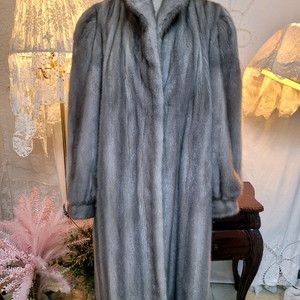 실버그레이 롱밍크코트 American Legend