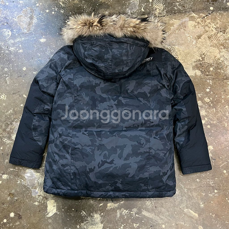 100) 디스커버리 덕다운 패딩 점퍼 봄버 자켓 오리털 패딩--2