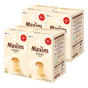 맥심 화이트골드 커피믹스 720T 180TX4박스