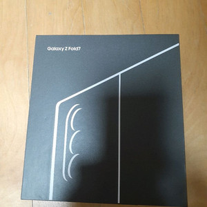갤럭시Z폴드7 256G 미개봉새제품(블랙)
