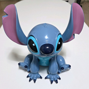 디즈니 스티치 쿠키통 피규어