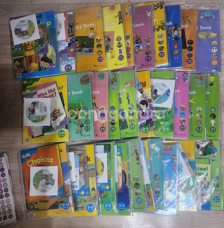 ort 옥스포드리딩트리 한솔 기관용 1 2 3단계 미개봉 피쉬톡버전--0