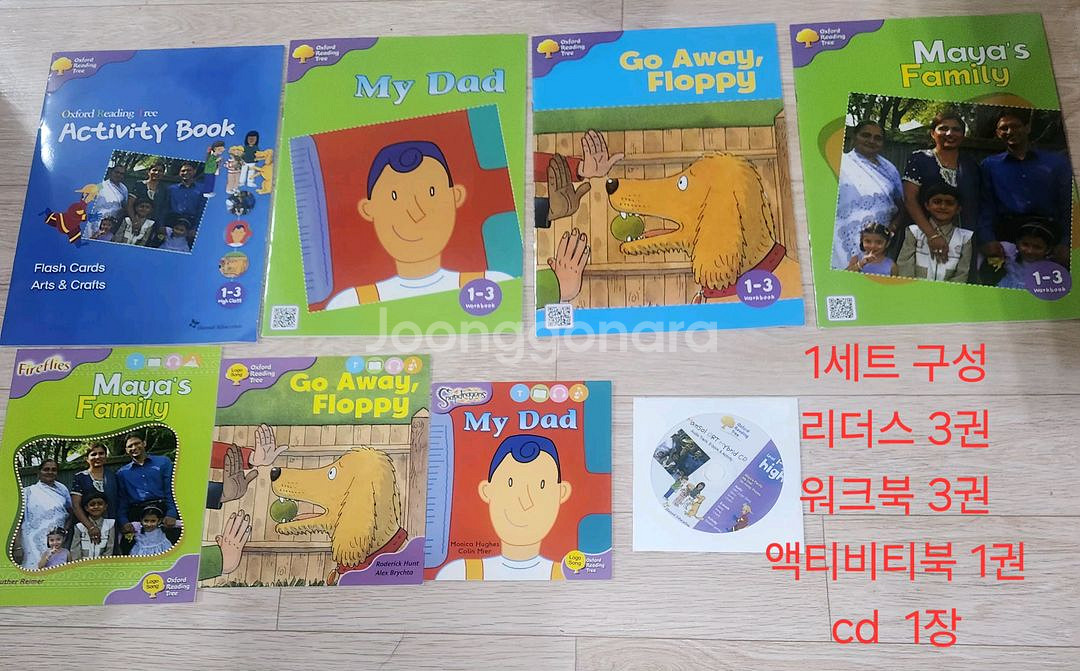 ort 옥스포드리딩트리 한솔 기관용 1 2 3단계 미개봉 피쉬톡버전--2