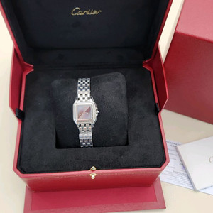 (미착용 새상품) 까르띠에 WSPN0010 팬더 스몰 쿼츠 스틸 블랙 그라데이션 22mm