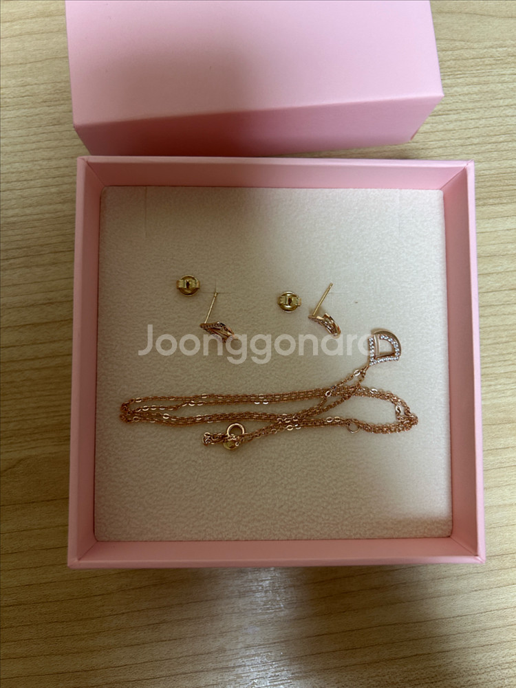 제이에스티나 J.Fenella 14K 목걸이, 귀걸이--1