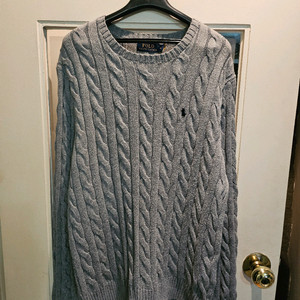 폴로 랄프로렌 케이블 니트 스웨터 M