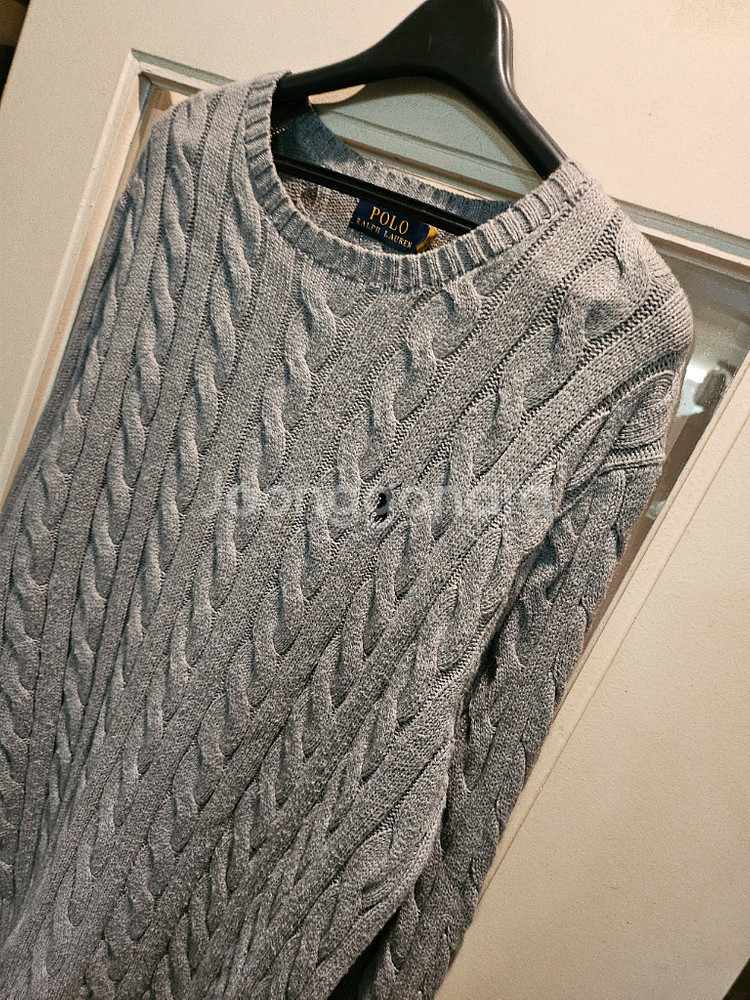 폴로 랄프로렌 케이블 니트 스웨터 M--2