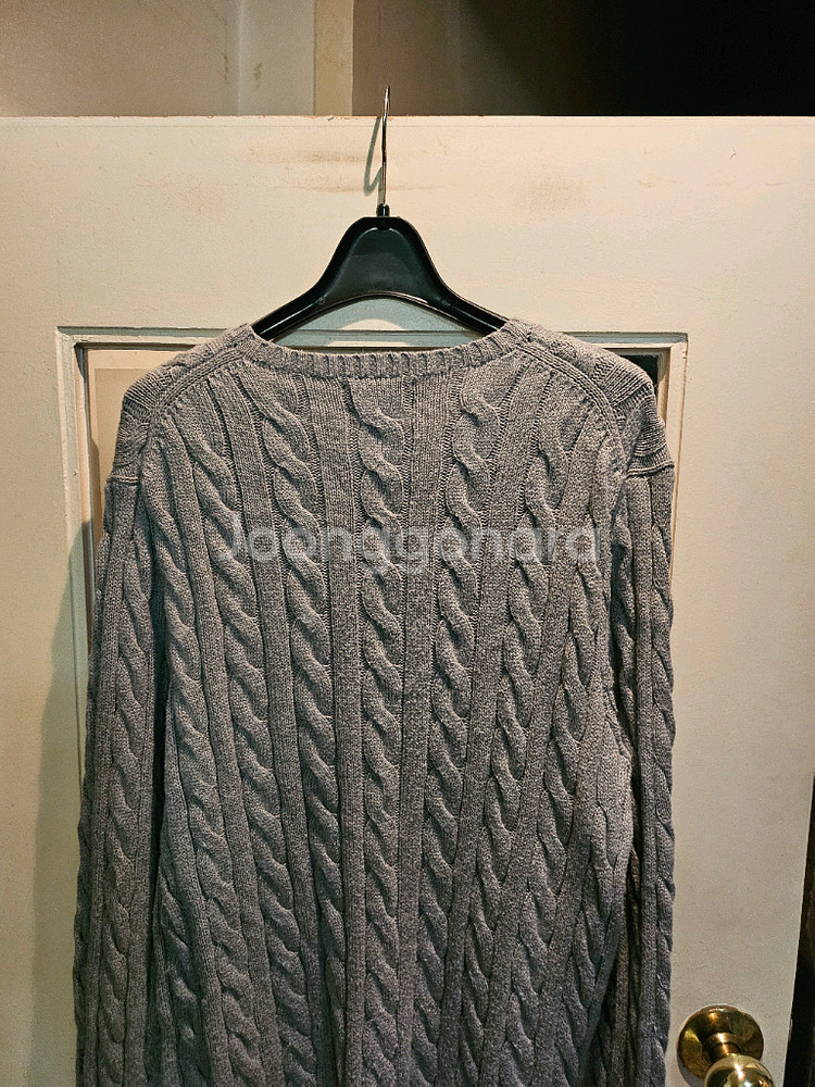 폴로 랄프로렌 케이블 니트 스웨터 M--4