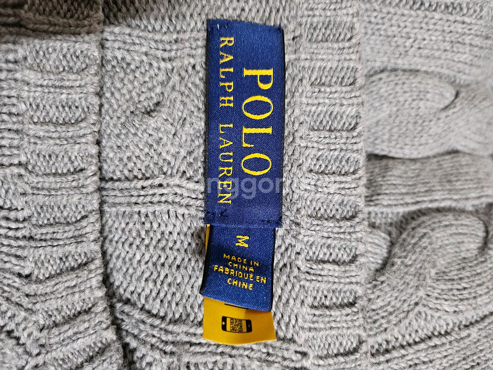 폴로 랄프로렌 케이블 니트 스웨터 M--5