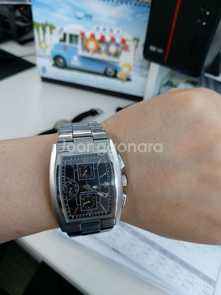 해밀턴 크로노그래프 시계--3