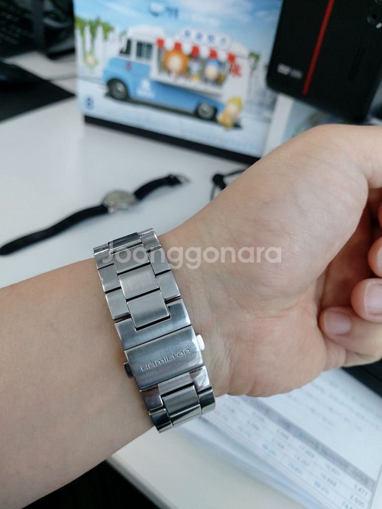 해밀턴 크로노그래프 시계--4