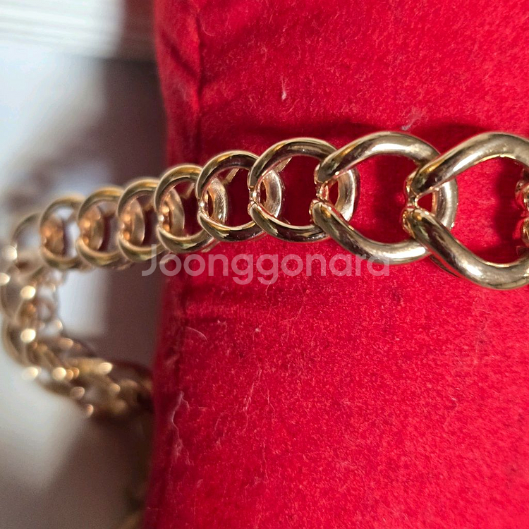 18k핑크골드 팔찌--6