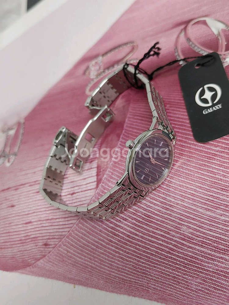 미사용)GALAXY CEFINO 여성용 메탈시계--7