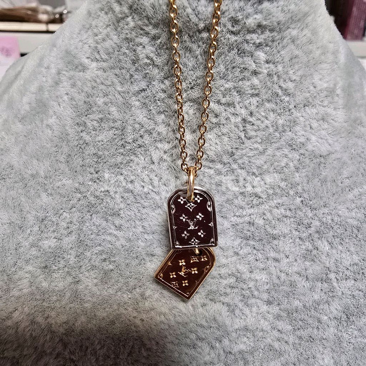 18k핑크골드 목걸이--7