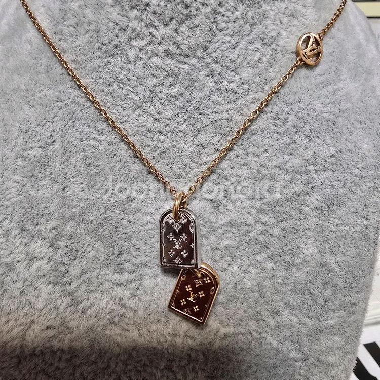 18k핑크골드 목걸이--9