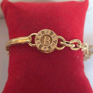 18k 핑크골드 팔찌