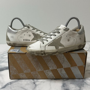 [36] 골든구스 슈퍼스타 실버탭 스니커즈