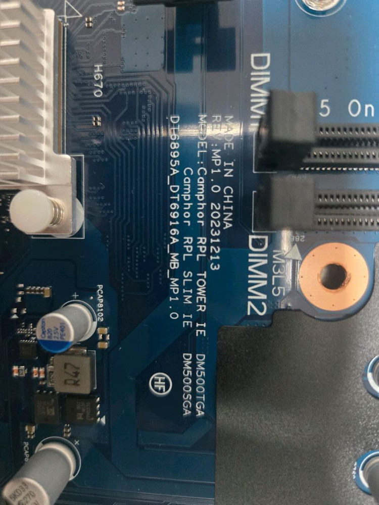 삼성 인텔14세대 보드 DT6895A_DT6916A wifi모듈 포함팜--3