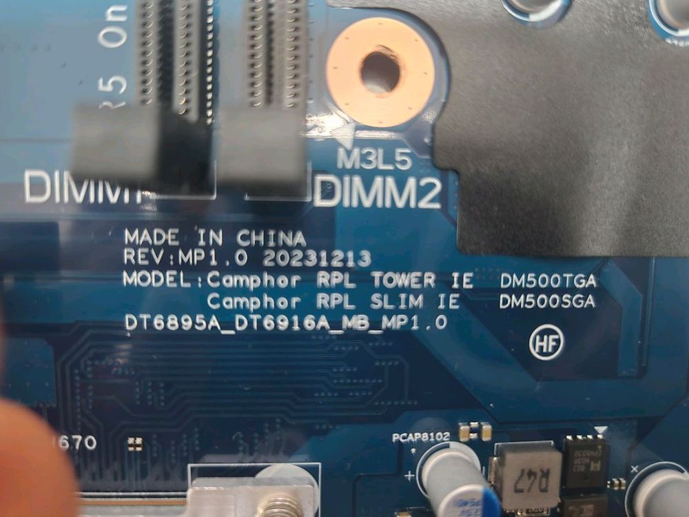 삼성 인텔14세대 보드 DT6895A_DT6916A wifi모듈 포함팜--2