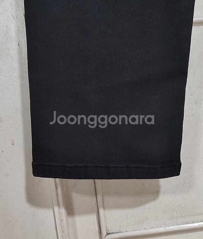 겨울청바지34 기모 블랙진 남성 스판 양모 일자데님 새상품--6