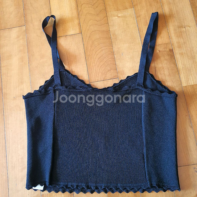 [환불네고ok] 자라 크롭티 나시티 뷔스티에 M--2