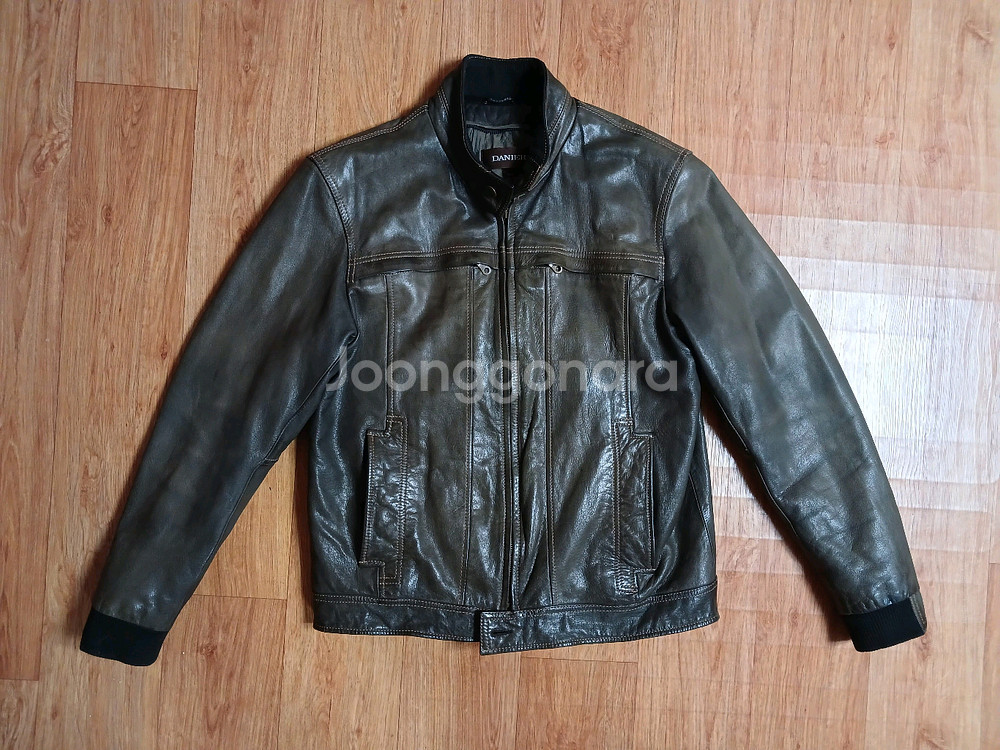 DANIER 대니어(정품) 캐나다 남성 양가죽 자켓 100 (상태 깨끗하고 좋아요)--0