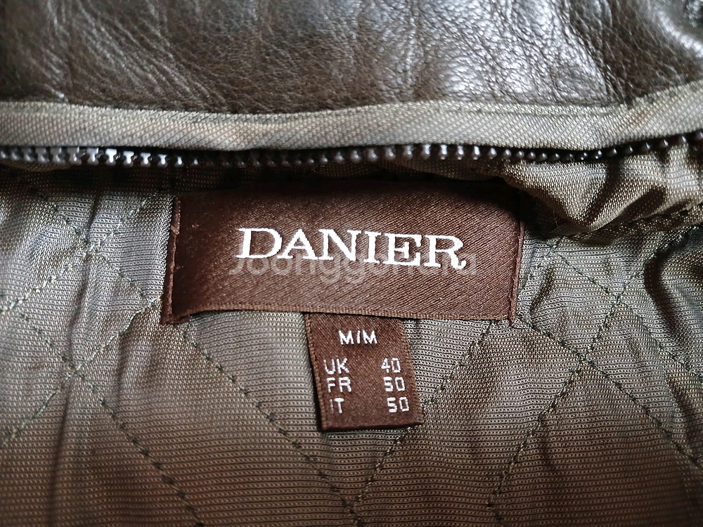 DANIER 대니어(정품) 캐나다 남성 양가죽 자켓 100 (상태 깨끗하고 좋아요)--2