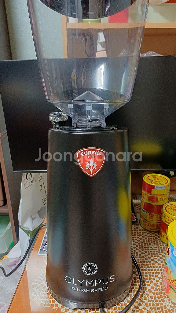 올림푸스 EUREKA 전동 커피 그라인더--1