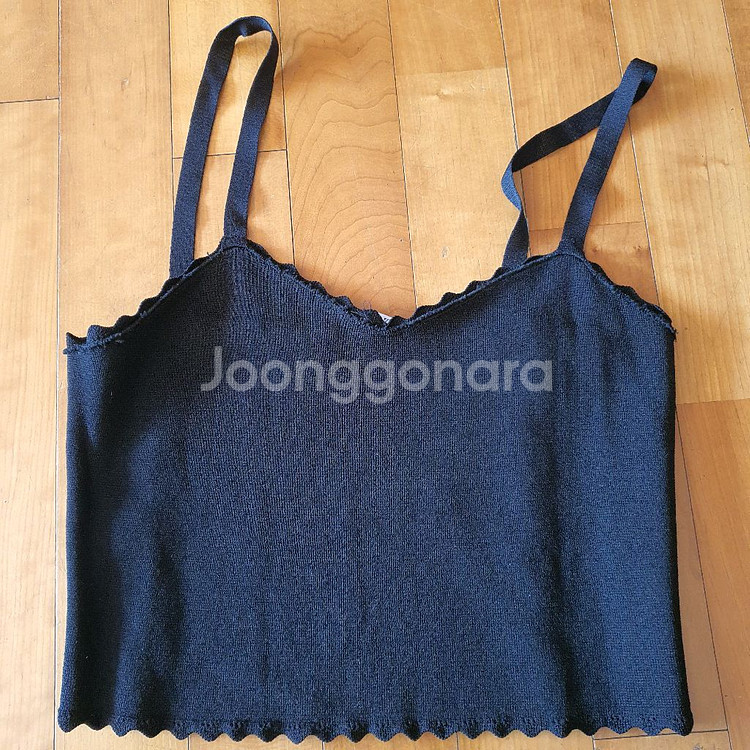 [환불네고ok] 자라 크롭티 나시티 뷔스티에 M--10