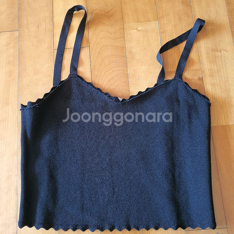 [환불네고ok] 자라 크롭티 나시티 뷔스티에 M--11