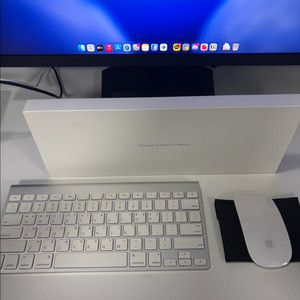 애플 매직마우스&매직키보드 세트