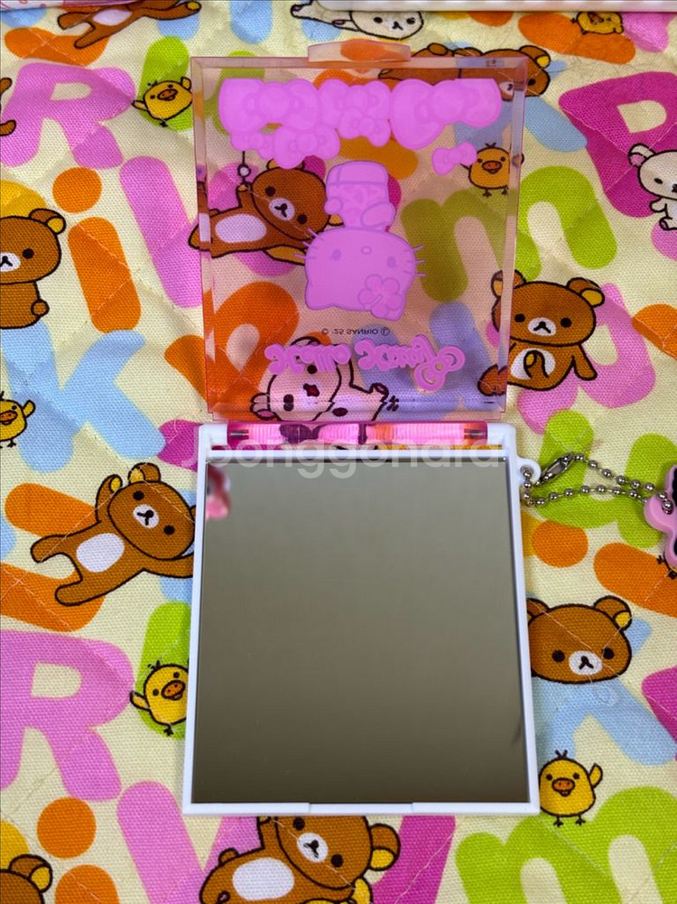 태닝키티 미니 접이식 휴대용 거울 [일본정품 새상품]--2