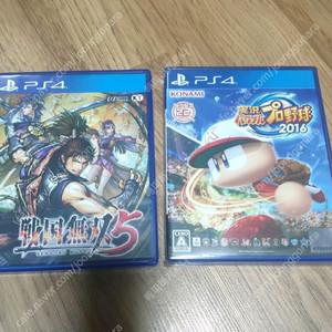ps4 게임 전국무쌍5 + 파워풀 프로야구