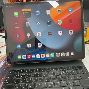 아이패드프로 12.9 m1 셀룰러 256G + 애플 매직키보드