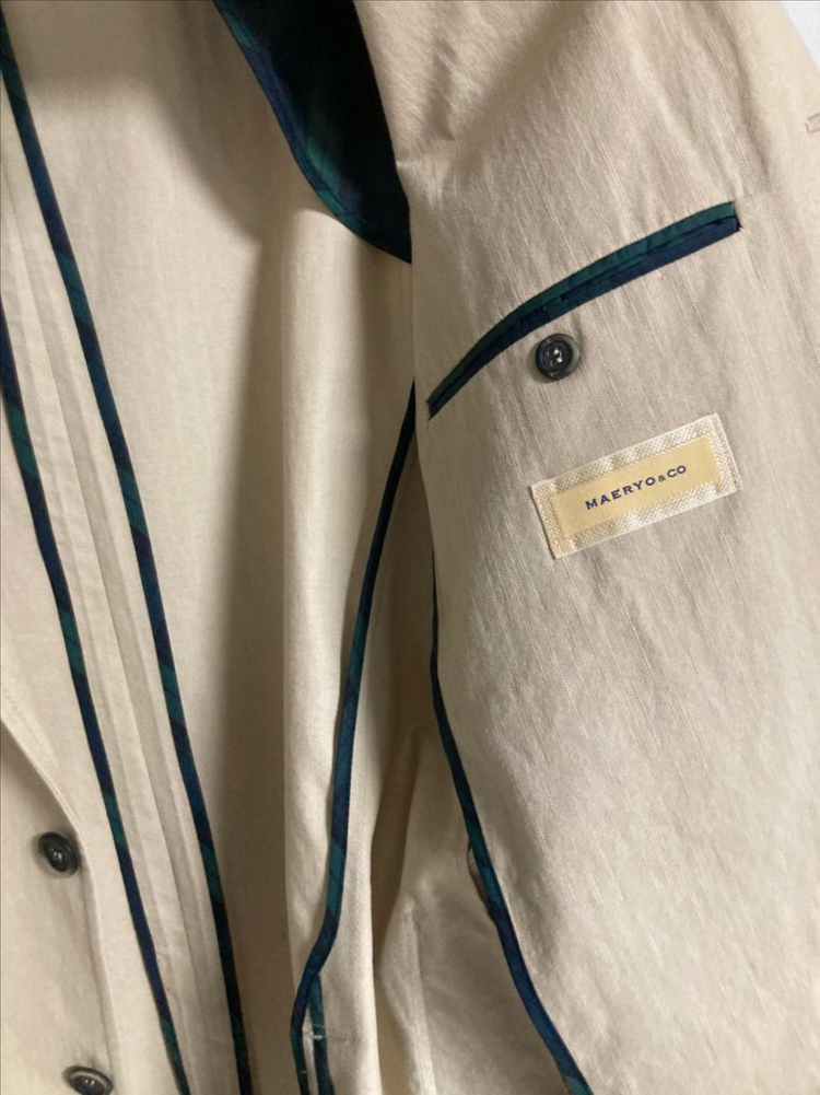 매료 maeryo 베이지 테일러자켓 105--1