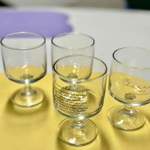 미니고불렛잔4개 세트 미사용