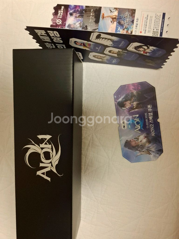 지스타 아이온2 장패드와 쿠폰 그리고 볼펜이랑 가방까지 일괄 판매합니다--0