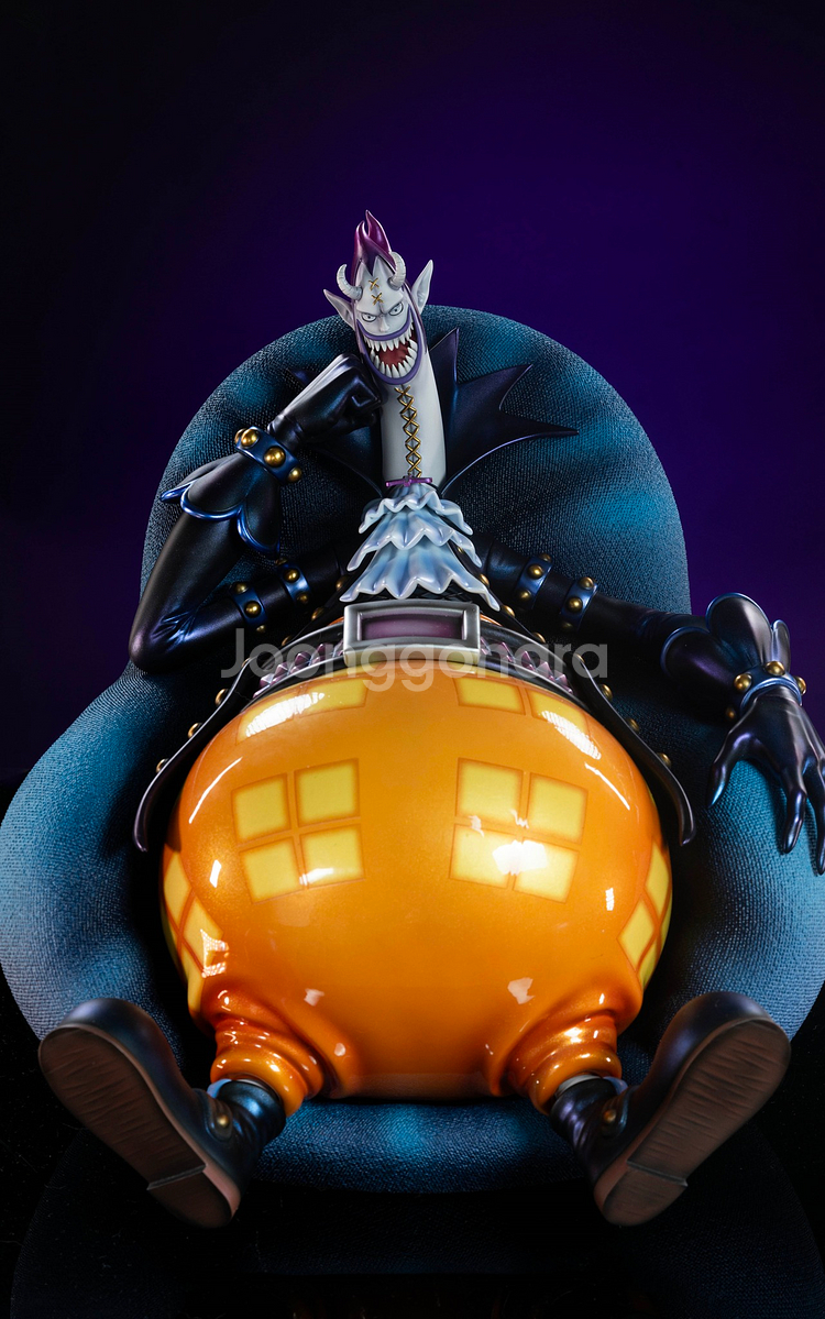 brainhole 브레인홀 겟코 모리아 좌상 원피스 레진 피규어--0