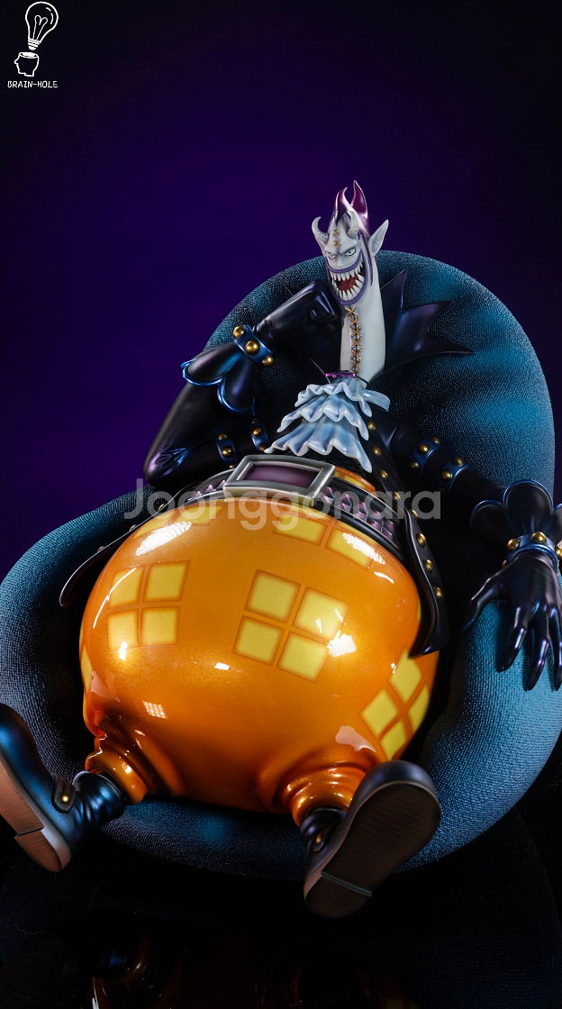 brainhole 브레인홀 겟코 모리아 좌상 원피스 레진 피규어--1