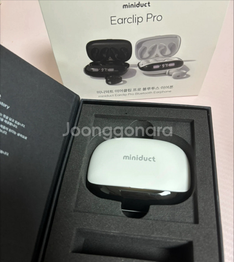 미니덕트 무선 프로 블루투스 이어폰 새상품--2