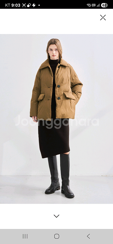 한섬 래트(LATT)구스 다운 랑방 마인 타임 SJSJ--6