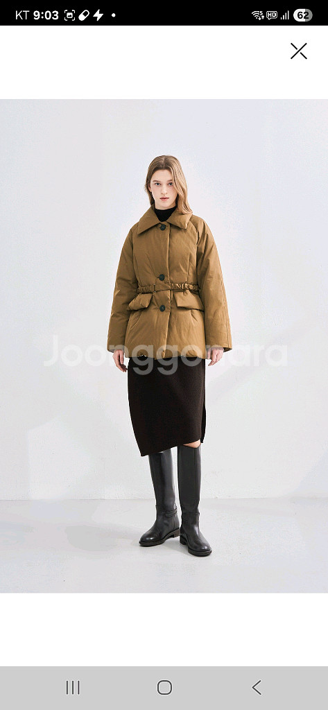 한섬 래트(LATT)구스 다운 랑방 마인 타임 SJSJ--7