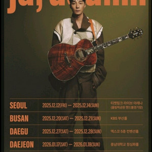 로이킴 콘서트 대구 완전 앞자리 ja, daumm 막콘 2구역 3열 티켓 1매 양도