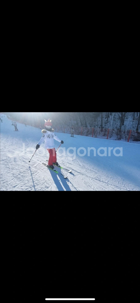 2324쁘아블랑 주니어 스키복 판매합니다--1