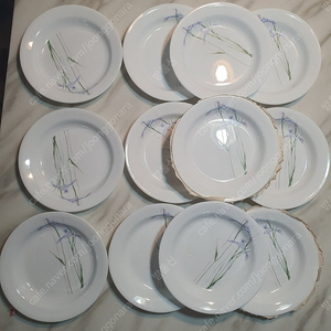 코렐 난초 슾볼21.5cm 새것 개당값