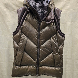 한섬 시스템 SYSTEM 구스다운패딩 조끼 55~66