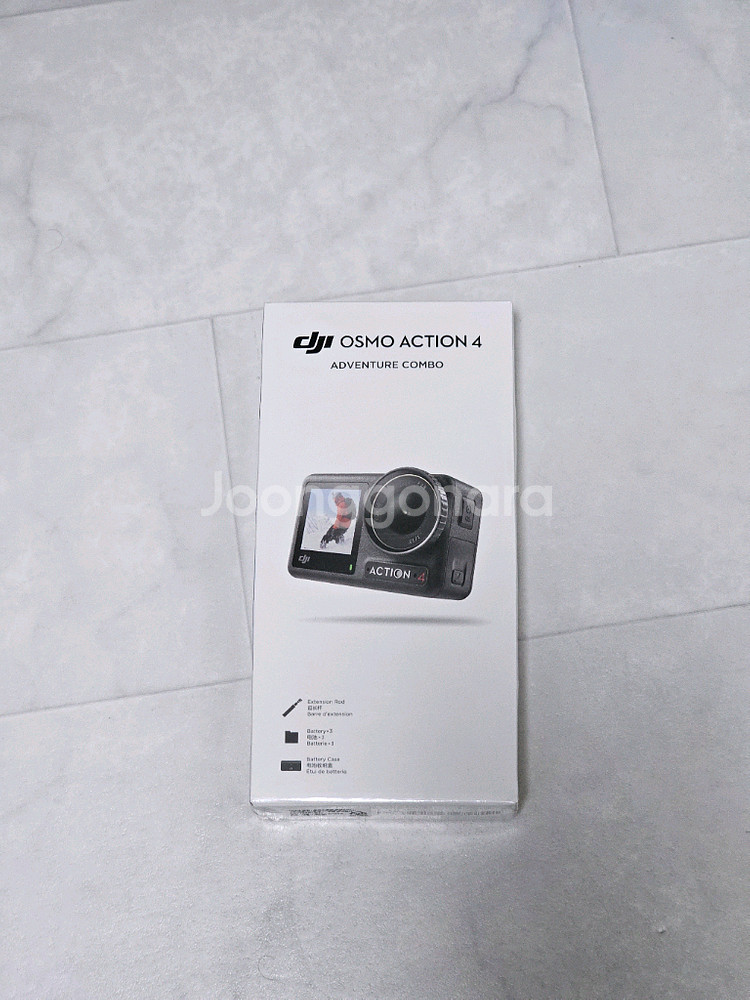 DJI 오즈모 액션4 어드벤처 콤보 미개봉 새제품 광주광역시 직거래--0