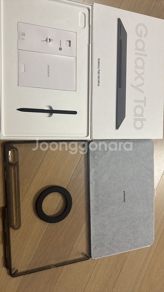 Galaxy Tab S8 Ultra 128GB(그라파이트) 풀박스 구성--1